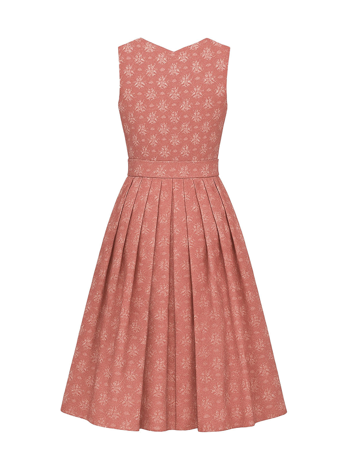 Rosa Dirndl mit Herz-Ausschnitt - PATRICIA