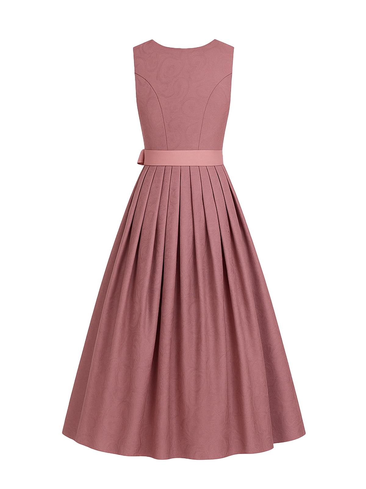 Rosa Dirndl mit Gerader Ausschnitt - CHRISTA