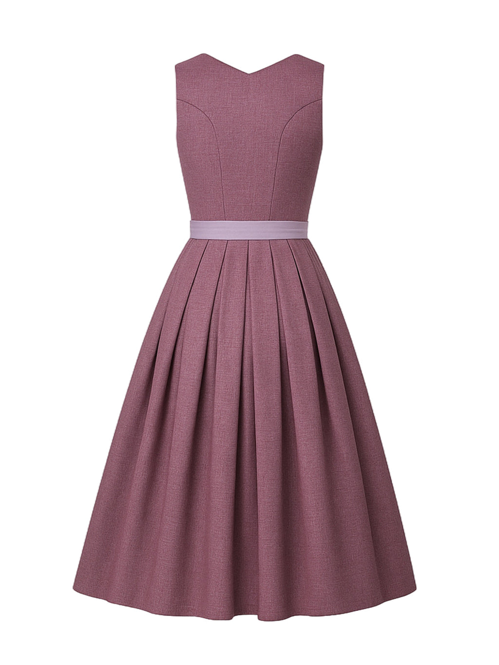 Lila Dirndl mit Herz-Ausschnitt - SIGRID