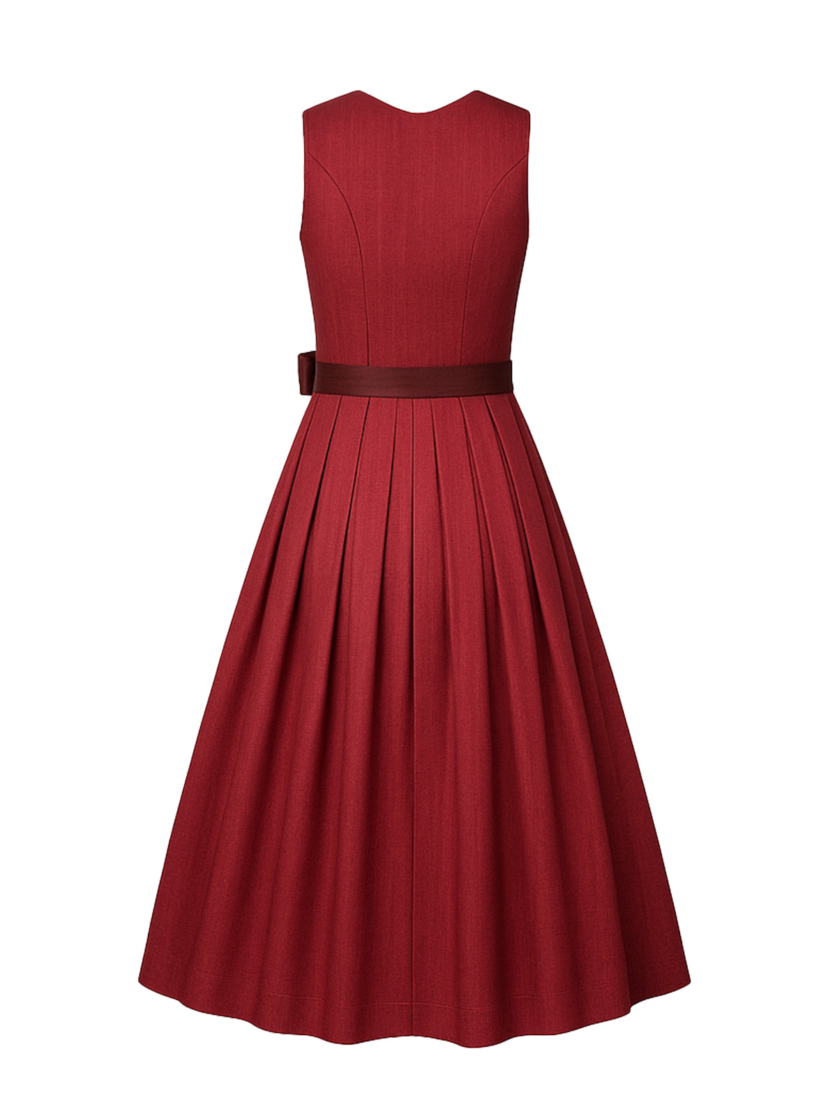 Rot Dirndl mit Herz-Ausschnitt - TANJA