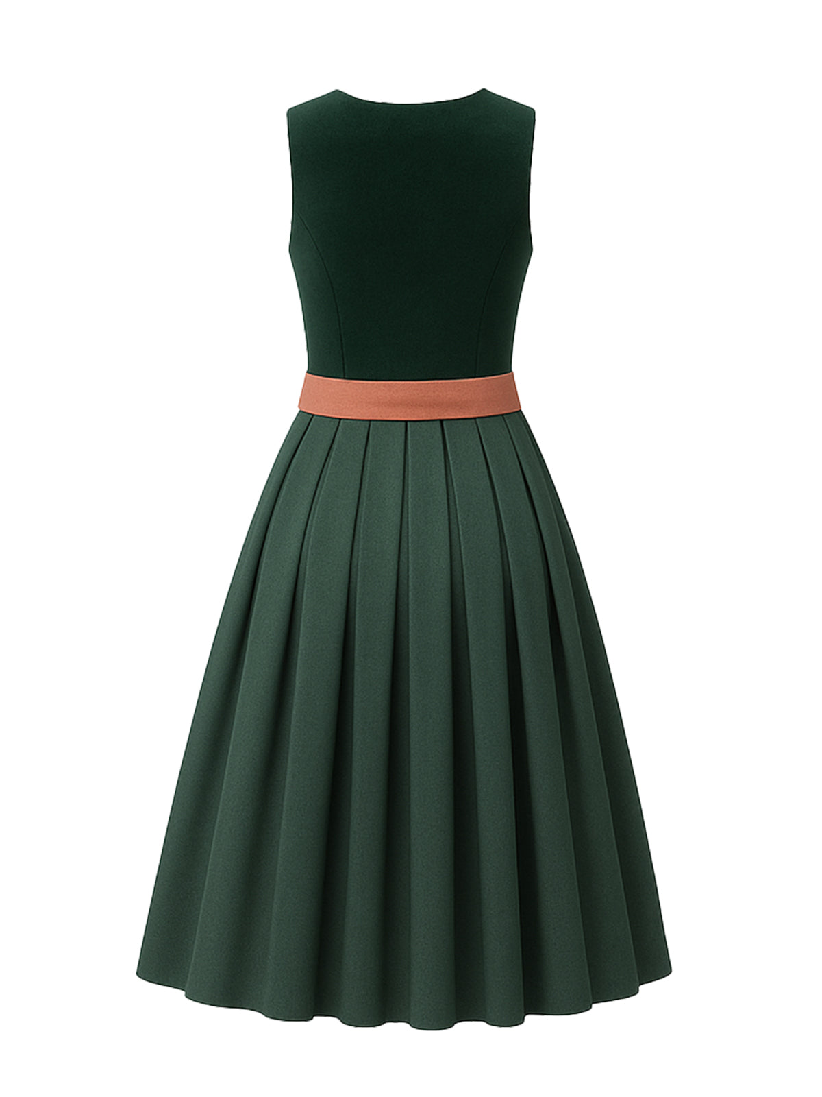 Grün Dirndl mit Herz-Ausschnitt - LEONIE