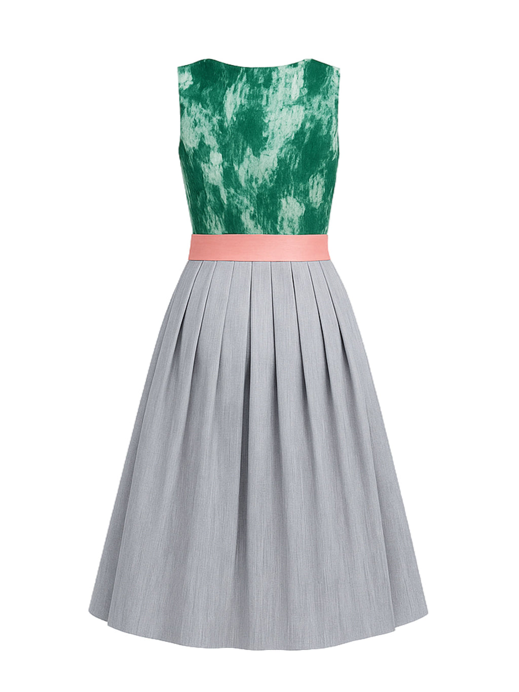 Grün Dirndl mit Herz-Ausschnitt - ISOLDE