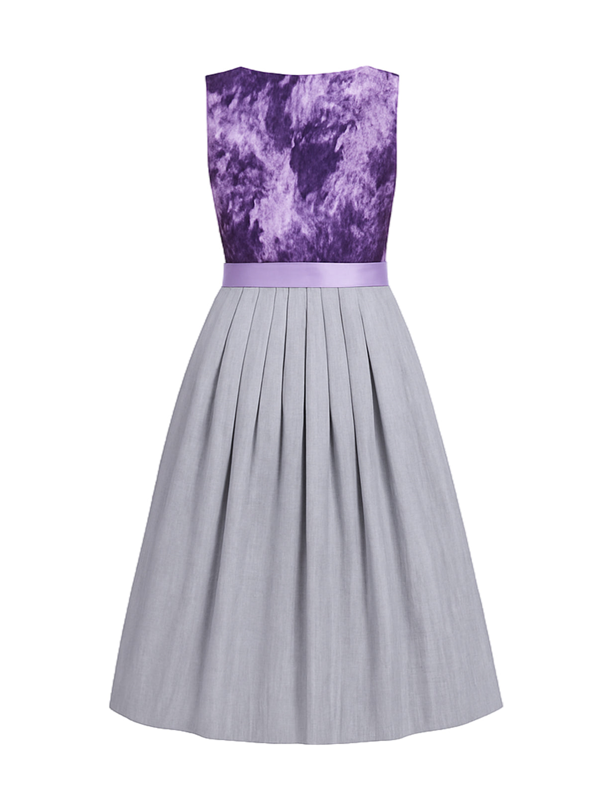 Lila Dirndl mit Herz-Ausschnitt - RAMONA