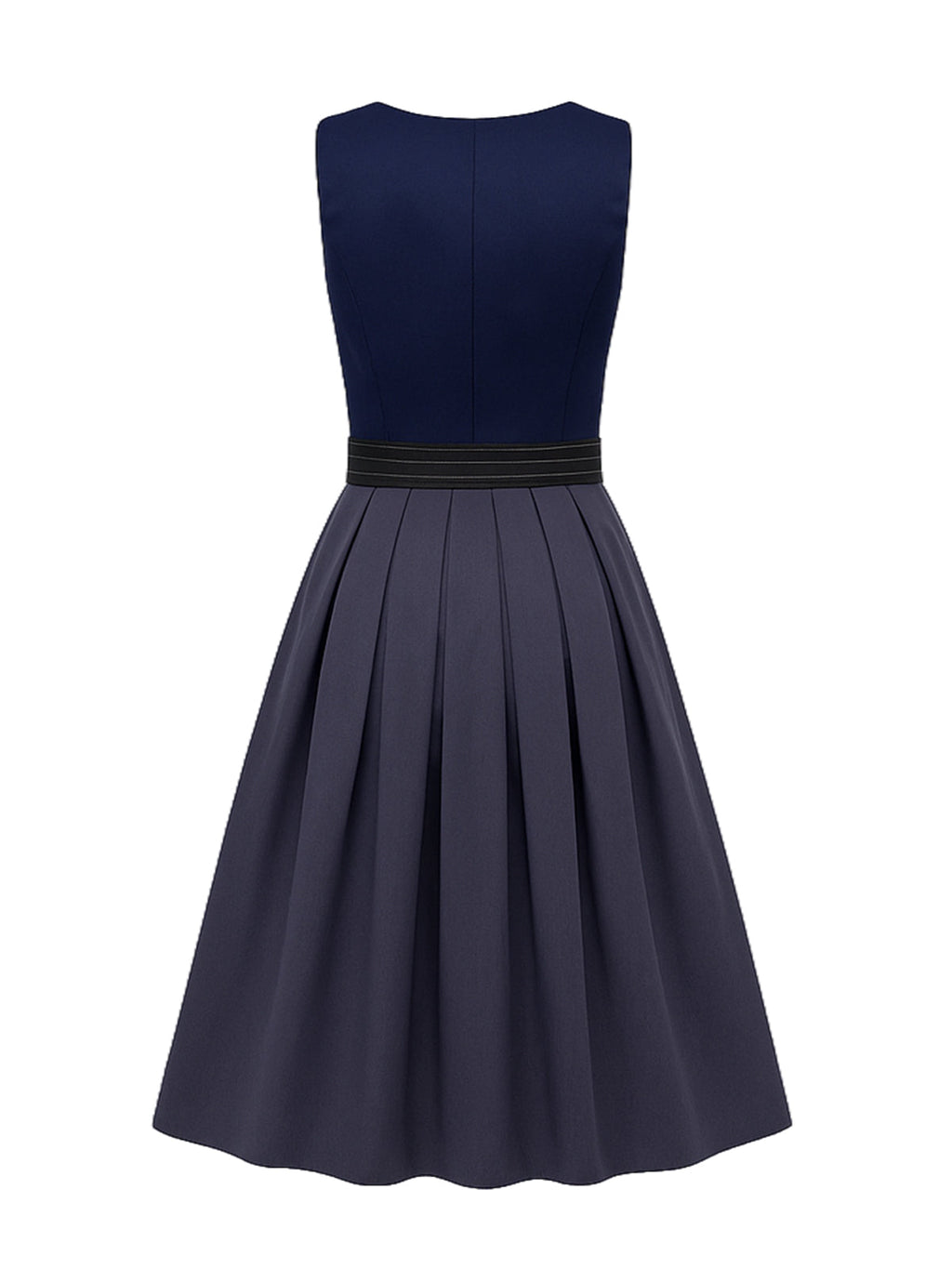 Blau Dirndl mit Gerader Ausschnitt - MIA