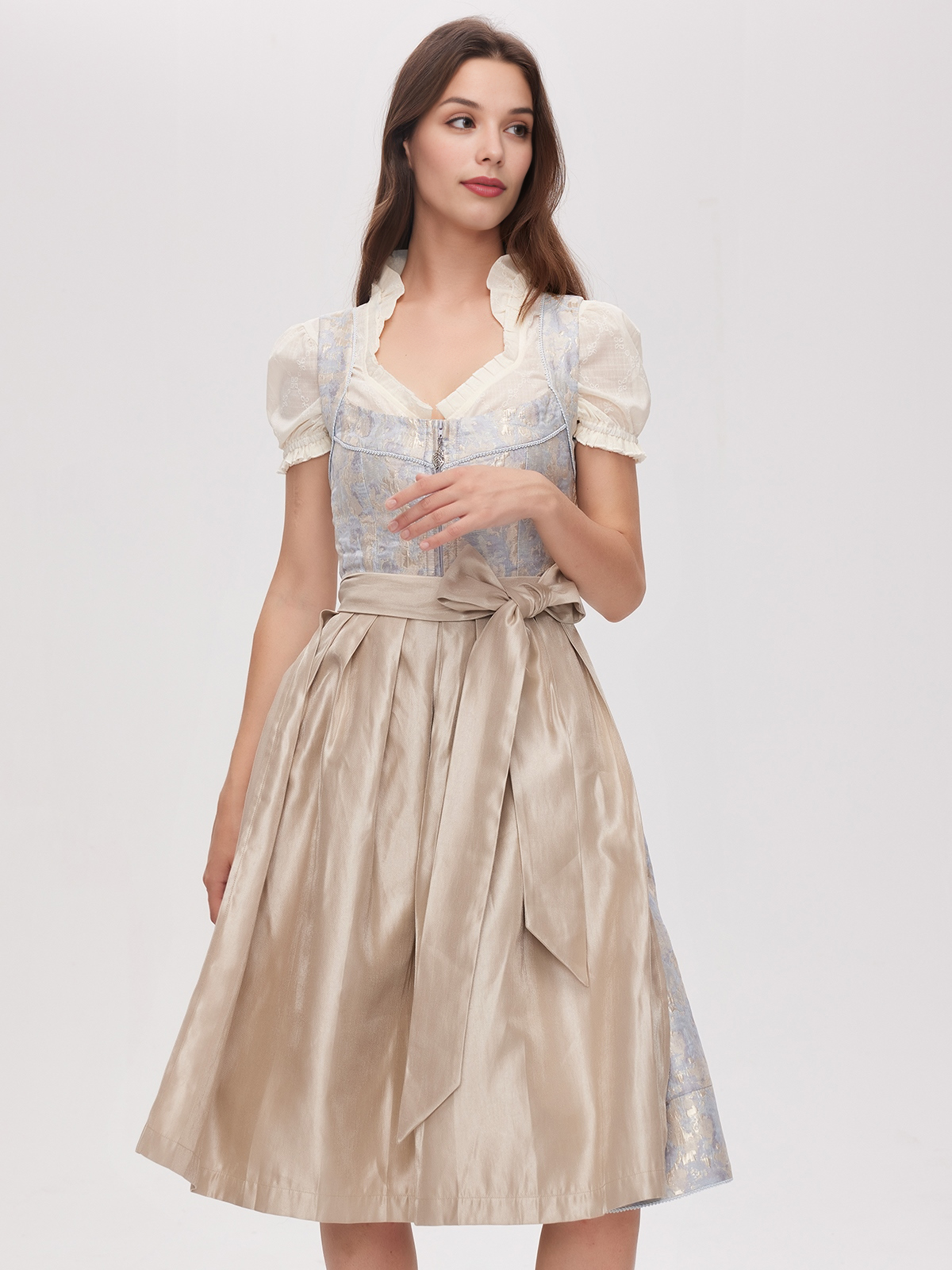 Ehreer Dirndl in Blau
