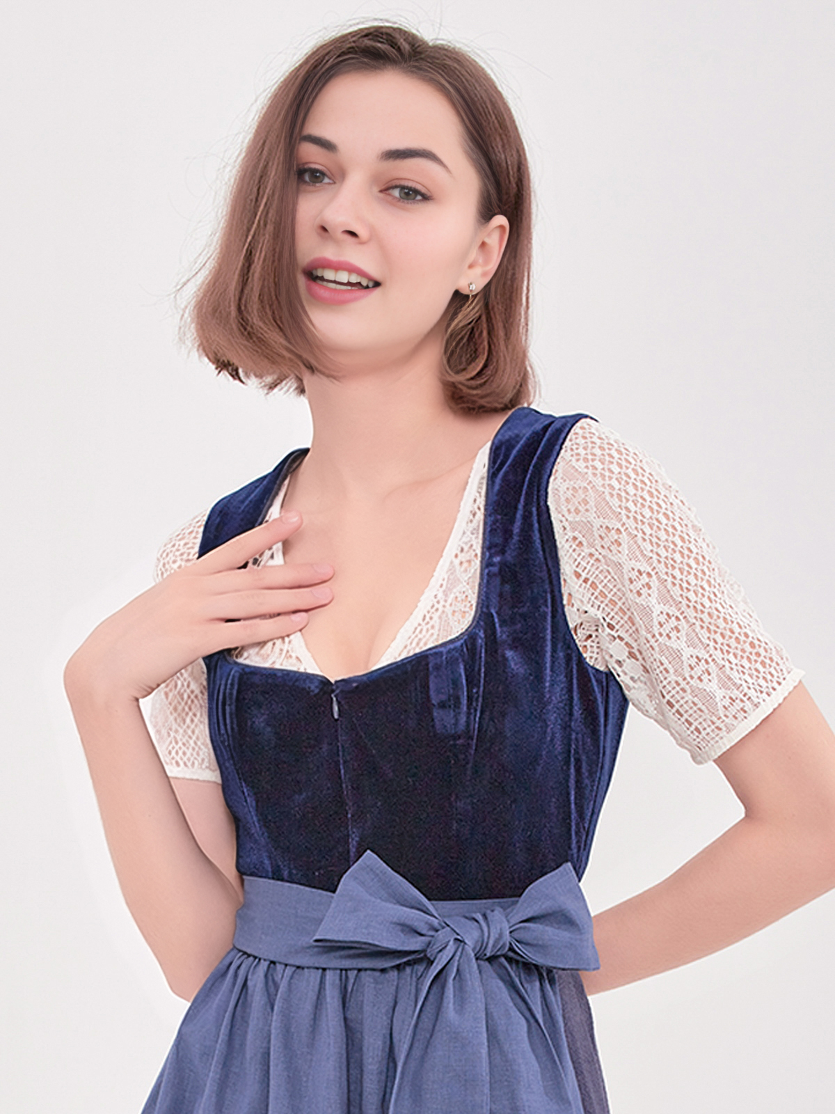 Ja Mei Dirndl in Blau