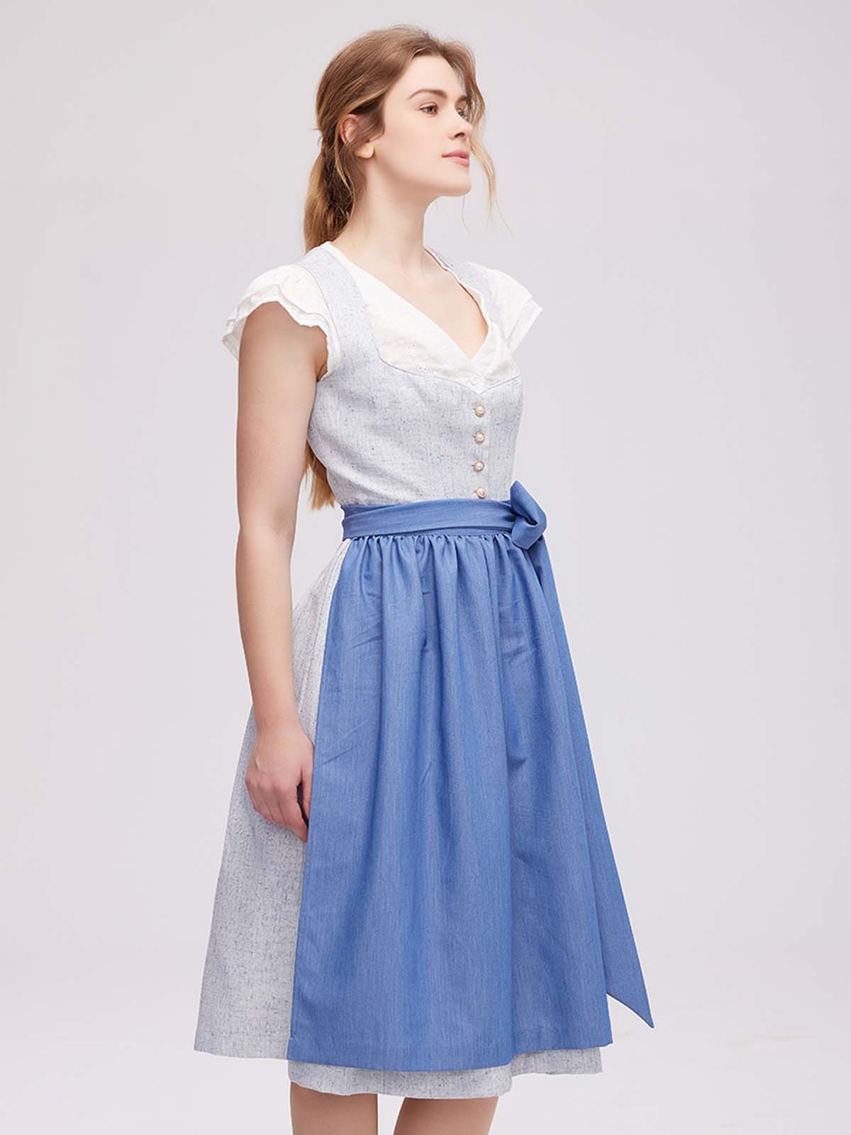 Elegantes Rose Dirndl mit traditionellem Schnitt