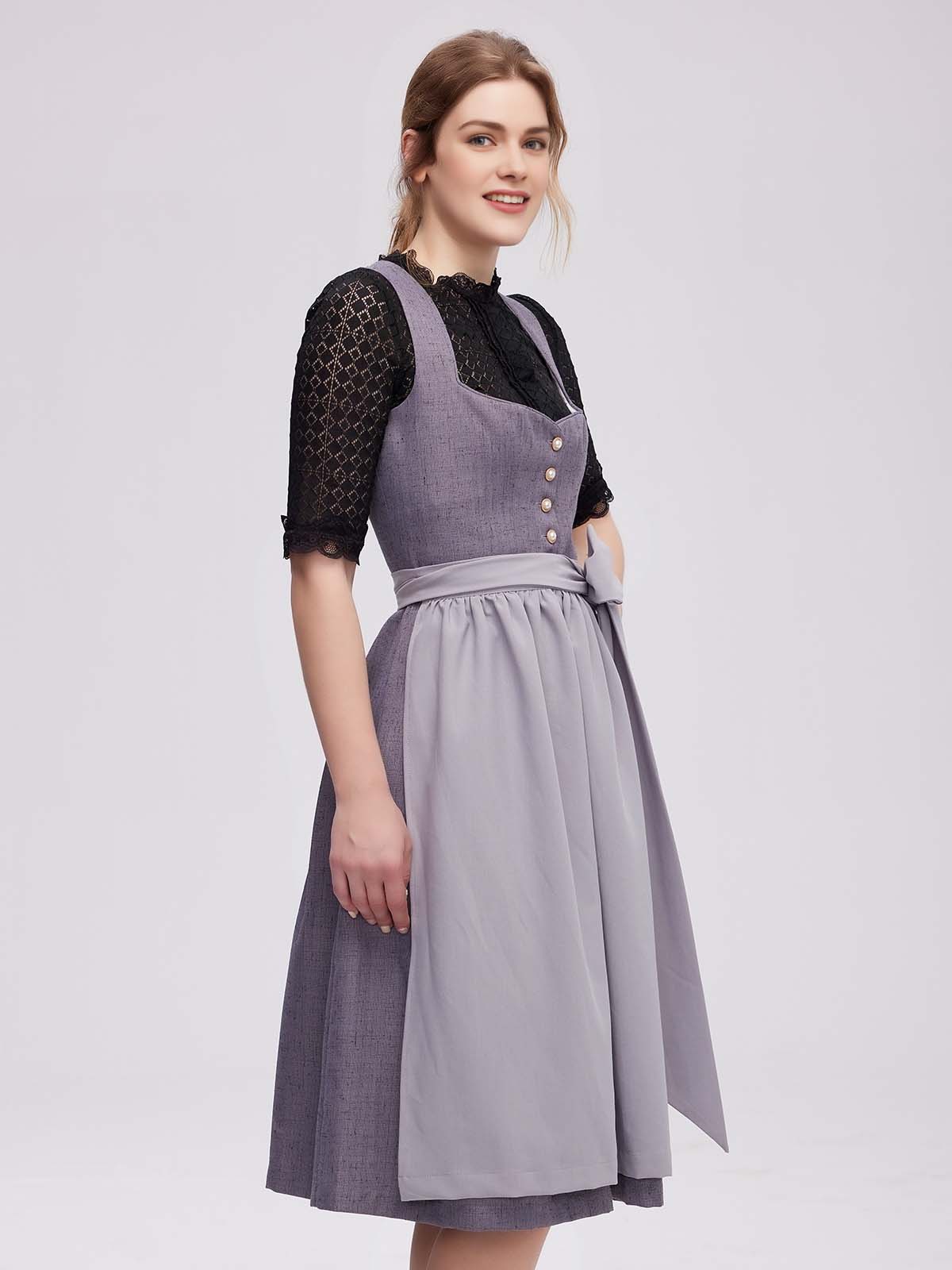 Moderne Dirndl-Kleider in Grau
