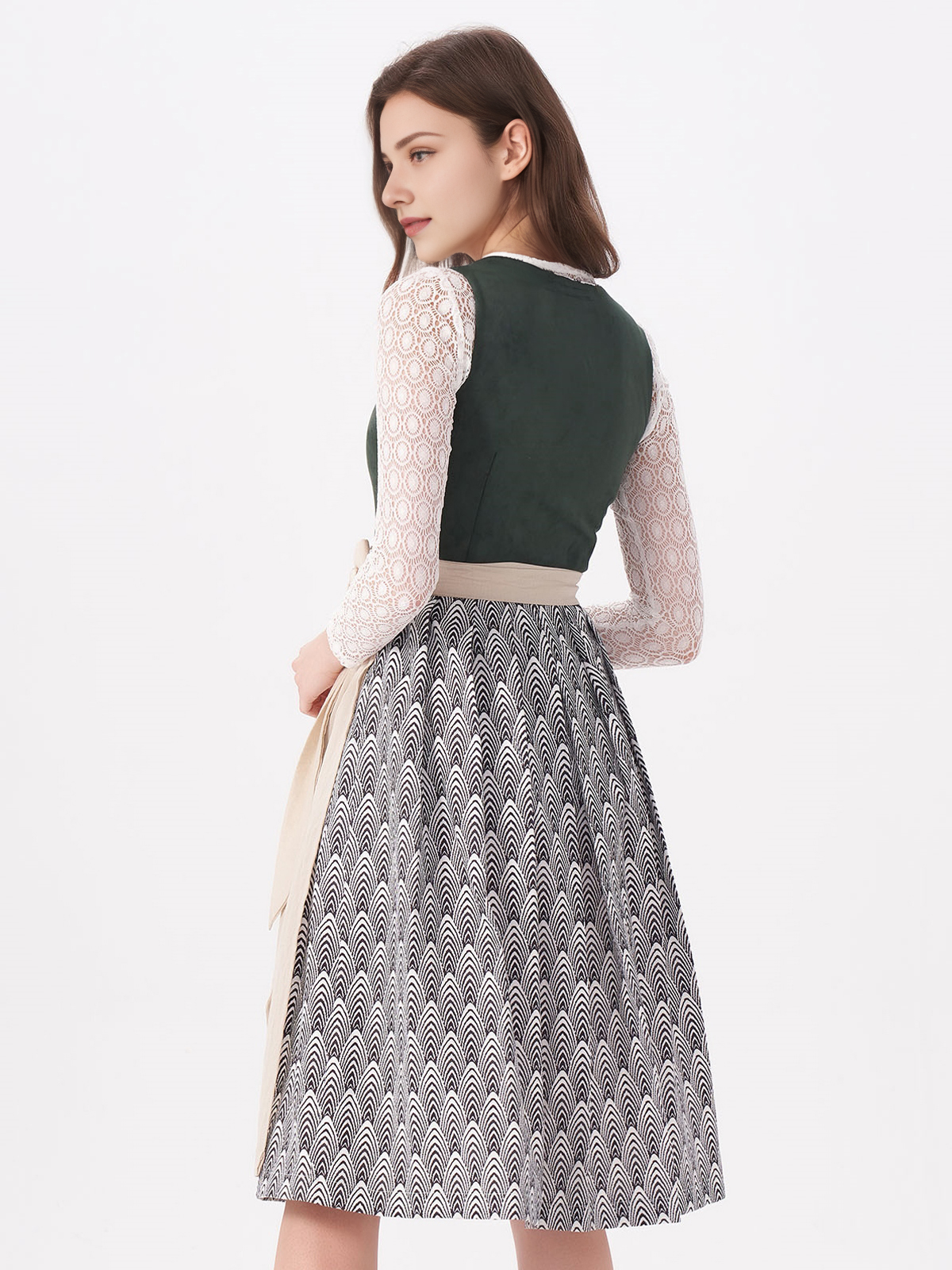 Modernes Grün-Dirndl von Ehreer