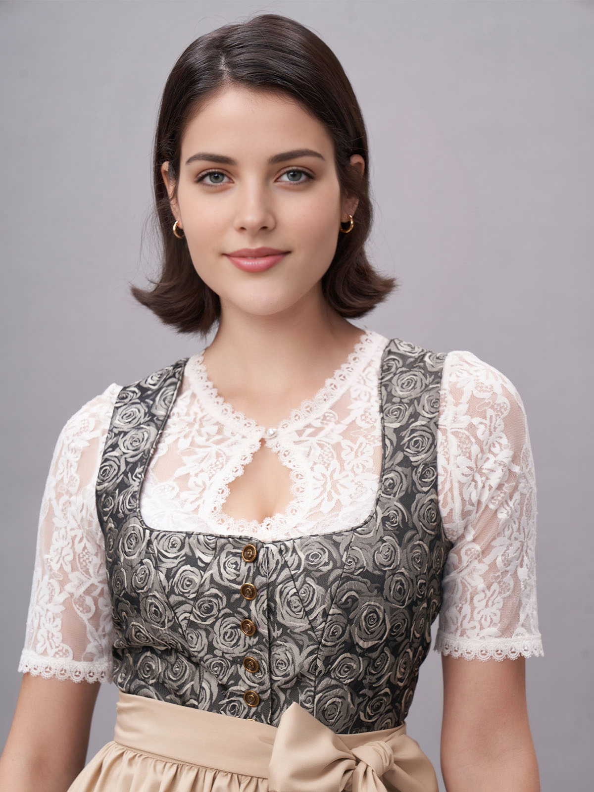 Dirndl Mann in Gelb